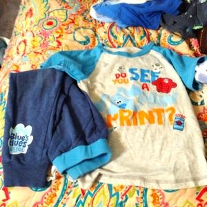 BLUES CLUES & YOU set size 4t